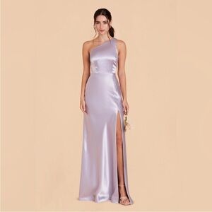NWT Birdy Grey Kira Satin Dress in Dusty Lilac